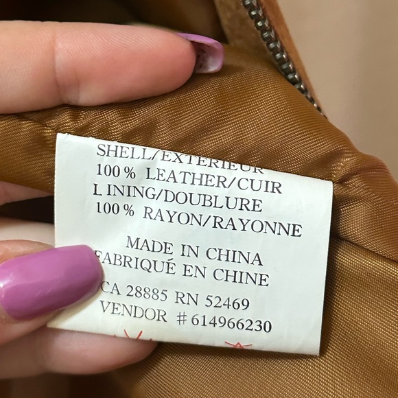 Vintage Ash Creek Leather Vest Brown Zip Front Y2K Biker XL Bohemian Classic - Picture 4 of 7